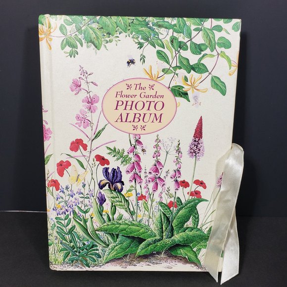 Vintage Photo Album Flower Garden Unused 1994 Hard Back Floral - Picture 10 of 10